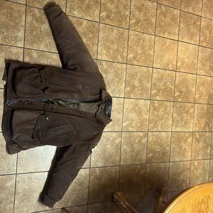 Western RAINFOREST brown vintage coat.